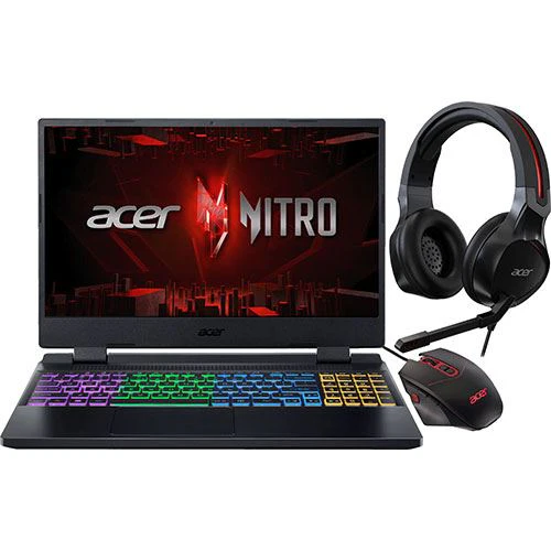 Computador Portátil Gaming Acer Nitro 5 AN515-58-59NE | 15,6'' | GeForce RTX 4060 | i5-12450H | 16GB | 512GB SSD | Auscultadores + Rato