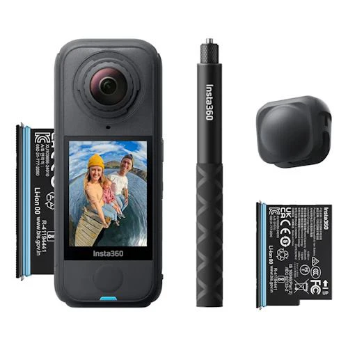 Action Cam 360º Insta360 X4 Air Starter Bundle - Preta