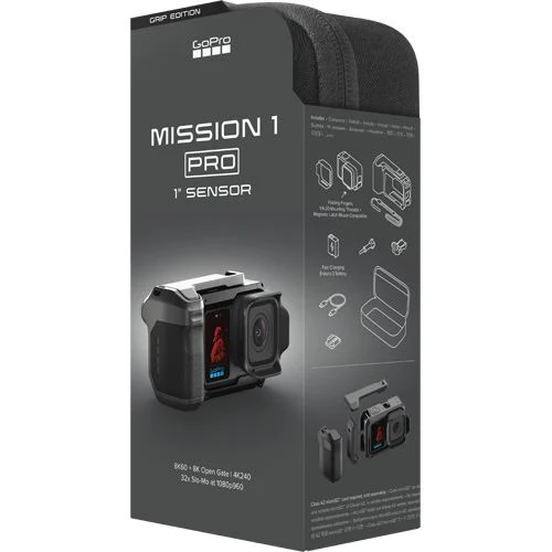 Action Cam GoPro Mission 1 Pro Grip Edition - Preto - Image 6