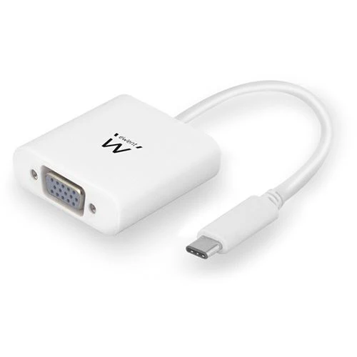 Conversor Ewent USB-C para VGA 1080P