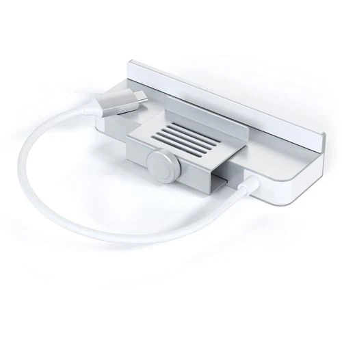 Adaptador HUB Satechi Satechi ST-UCICHS USB-C Clamp 6 em 1 para iMac 24" 2021 a 2024 - Prateado - Image 5