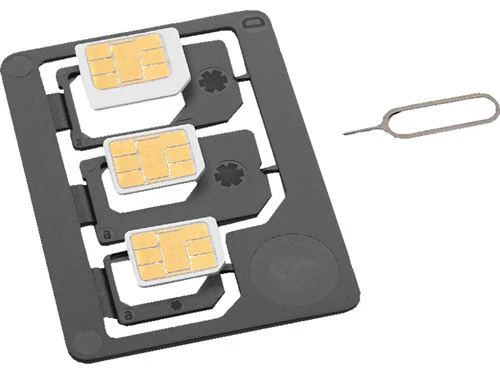 Adaptador ISY ISA-1400 Nano SIM / Micro SIM / Standard SIM