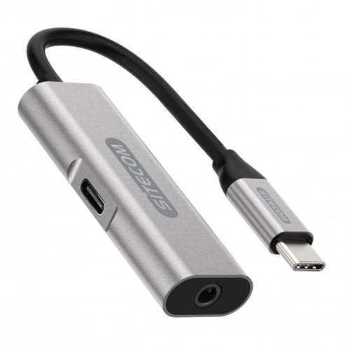Adaptador Sitecom USB-C - 1x jack 3.5mm 1x USB-C