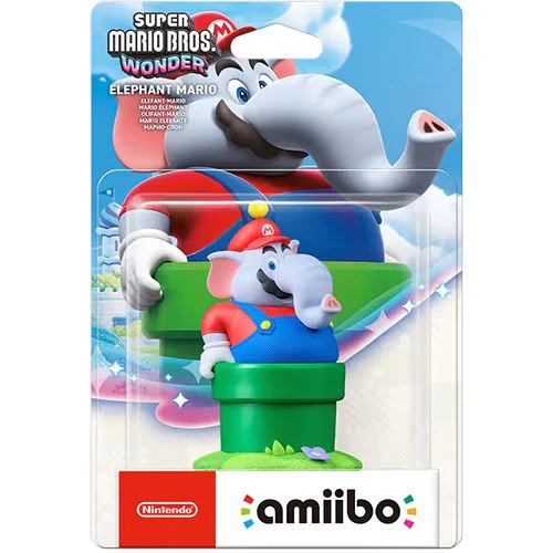 Amiibo de Mario Elefante (Super Mario Bros. Wonder)