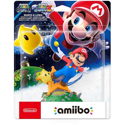 amiibo Mario e Luma (Super Mario Galaxy + Super Mario Galaxy 2)