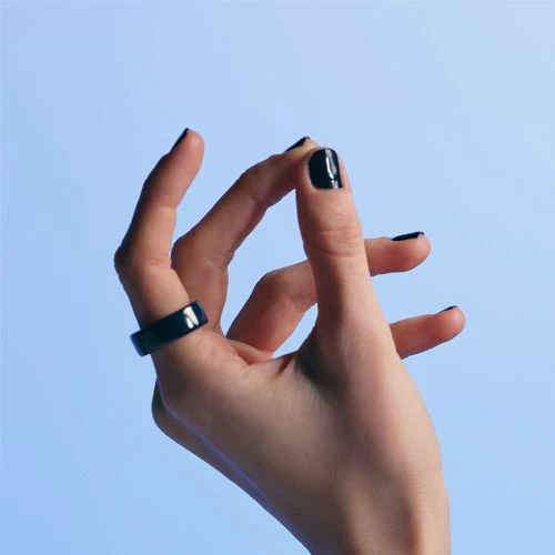Anel Inteligente Oura Ring 4 Ceramic - Midnight - Tamanho 10 - Image 10