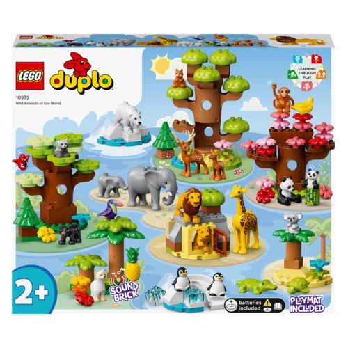 LEGO DUPLO Town 10975 Animais Selvagens do Mundo