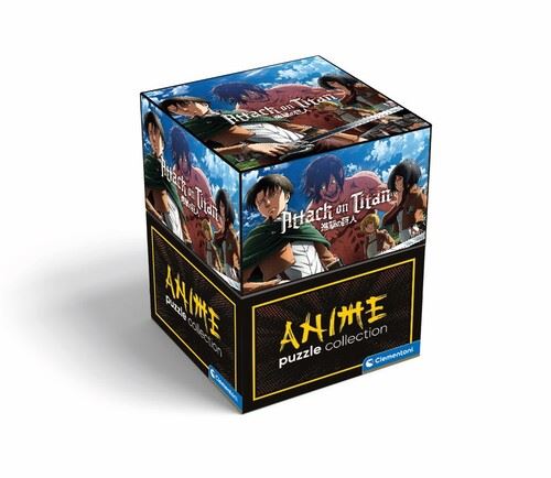 Puzzle Collection Anime Attack On Titans 500 Cube - Clementoni
