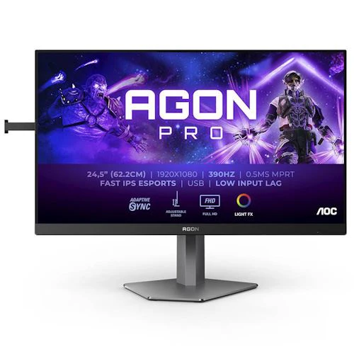 Monitor Gaming AOC Agon Pro AG256FS | 24,5" | 390 Hz | Full HD