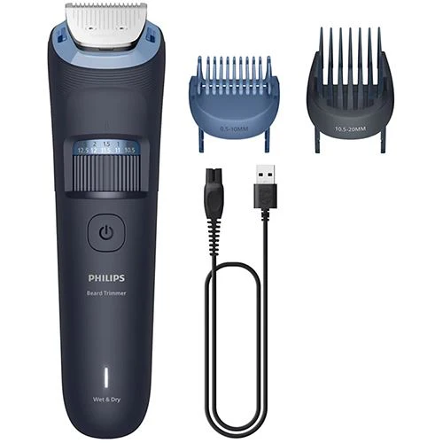 Aparador de Barba Philips BT3665/15 3000 Series - Azul