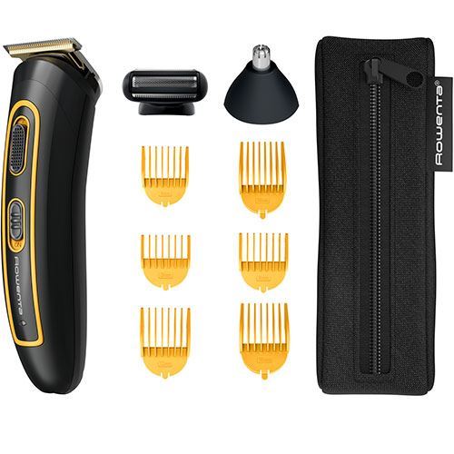 Aparador Multigroom Rowenta Tn9113F0 Sport Collection | 10 em 1 | Preto - Outlet - Grade A