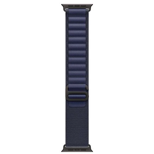 Bracelete Loop Alpine Apple para Apple Watch Ultra 49mm L - Azul Navy/Titânio Preto