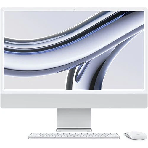 iMac | 24'' | 2023 | M3 | 256GB SSD | GPU 10-Core - Prateado