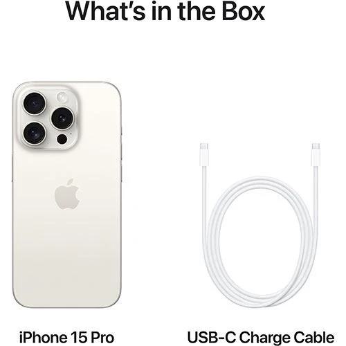 Apple iPhone 15 Pro - 1TB - Titânio Branco - Image 6
