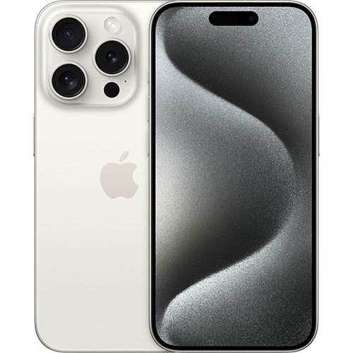 Apple iPhone 15 Pro - 256GB - Titânio Branco - Recondicionado - REtech - Grade A