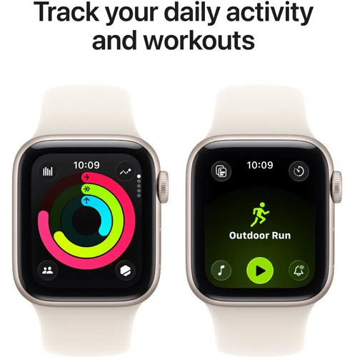 Apple Watch SE 3 Cellular - 40mm - Alumínio Luz das estrelas | Sport Band - Luz das estrelas - M/L - Image 7
