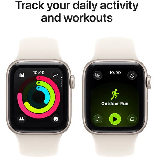 Apple Watch SE 3 GPS - 40mm - Alumínio Luz das estrelas | Sport Band - Luz das estrelas - M/L - Image 6