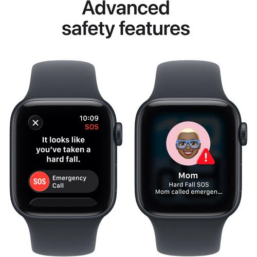 Apple Watch SE 3 GPS - 40mm - Alumínio Meia-noite | Sport Band - Meia-noite - S/M - Image 7