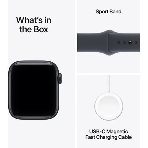 Apple Watch SE 3 GPS - 40mm - Alumínio Meia-noite | Sport Band - Meia-noite - S/M - Image 8