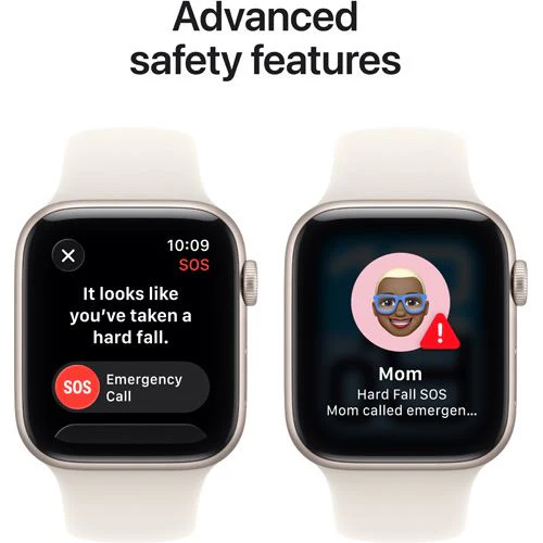 Apple Watch SE 3 GPS - 44mm - Alumínio Luz das estrelas | Sport Band - Luz das estrelas - S/M - Image 7