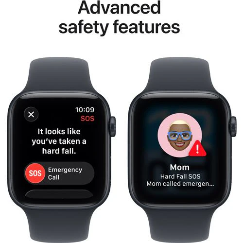 Apple Watch SE 3 GPS - 44mm - Alumínio Meia-noite | Sport Band - Meia-noite - S/M - Image 7