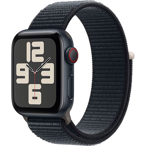 Apple Watch SE GPS 40mm - Cellular - Alumínio Meia-noite | Bracelete Loop Meia-noite