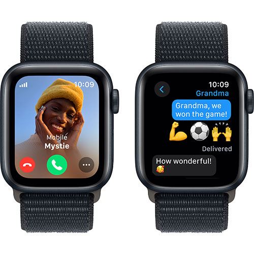 Apple Watch SE GPS 40mm - Cellular - Alumínio Meia-noite | Bracelete Loop Meia-noite - Image 3