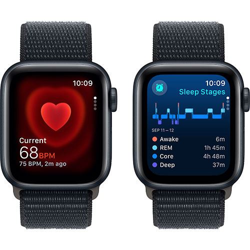 Apple Watch SE GPS 40mm - Cellular - Alumínio Meia-noite | Bracelete Loop Meia-noite - Image 4
