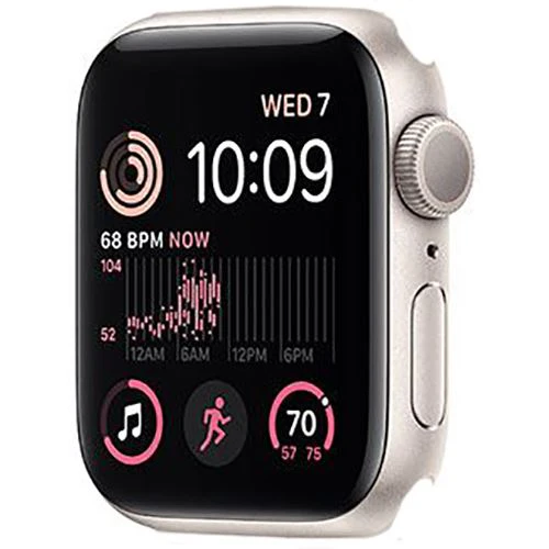 Apple Watch SE GPS 40mm - Alumínio Luz das Estrelas - Recondicionado - REtech - Grade B