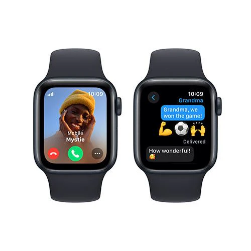 Apple Watch SE GPS 40mm - Cellular - Alumínio Meia-noite | Bracelete Desportiva Meia-noite - M/L - Image 3