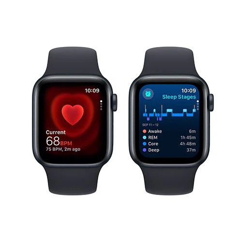 Apple Watch SE GPS 40mm - Cellular - Alumínio Meia-noite | Bracelete Desportiva Meia-noite - S/M - Image 4