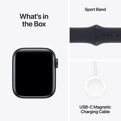Apple Watch SE GPS 40mm - Cellular - Alumínio Meia-noite | Bracelete Desportiva Meia-noite - S/M - Image 6