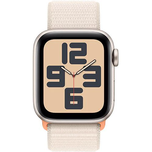 Apple Watch SE GPS 40mm - Alumínio Luz das estrelas | Bracelete Loop Luz das estrelas - Image 2