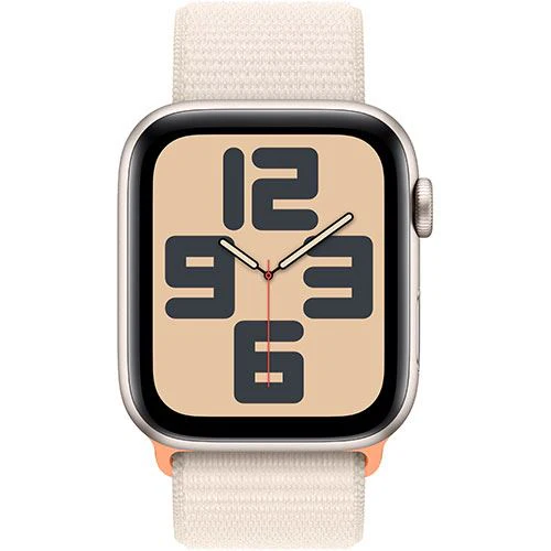 Apple Watch SE GPS 44mm - Cellular - Alumínio Luz das estrelas | Bracelete Loop Luz das estrelas - Image 2