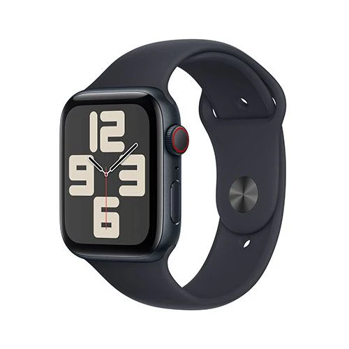 Apple Watch SE GPS 44mm - Cellular - Alumínio Meia-noite | Bracelete Desportiva Meia-noite - M/L
