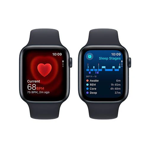 Apple Watch SE GPS 44mm - Cellular - Alumínio Meia-noite | Bracelete Desportiva Meia-noite - M/L - Image 4