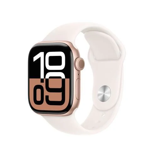 Apple Watch Series 10 GPS 42mm - Cellular - Alumínio Rosa Dourado | Bracelete não incluída - Recondicionado - REtech - Grade A