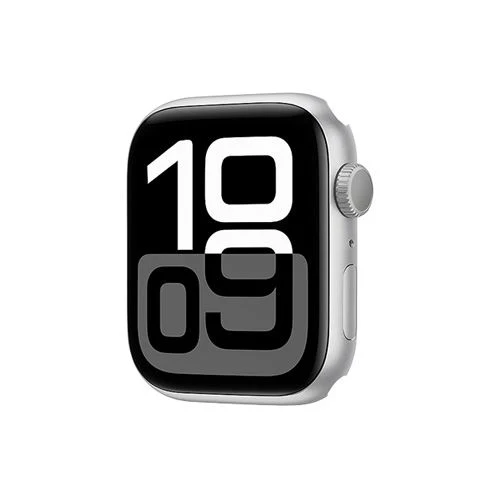 Apple Watch Series 10 GPS 46mm - Alumínio Prateado | Bracelete Desportiva Azul Denim - M/L - Recondicionado - REtech - Grade B