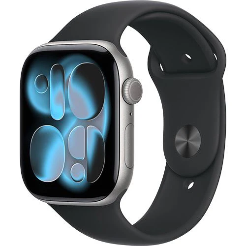 Apple Watch Series 11 Cellular - 46mm - Space Grey Aluminium Case | Sport Band - Preto - M/L