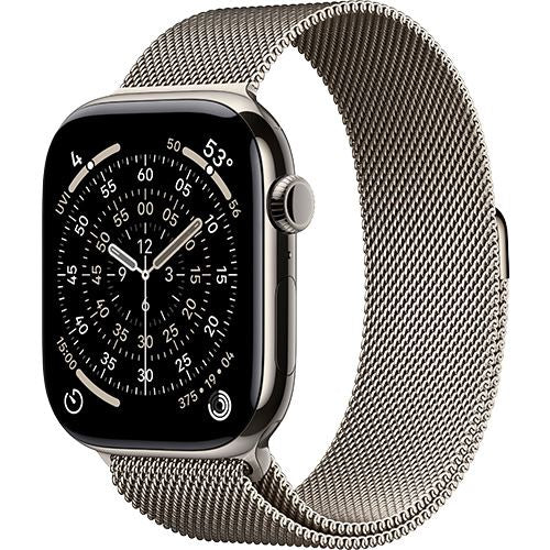 Apple Watch Series 11 Cellular - 46mm - Titânio natural | Loop - Natural - S/M