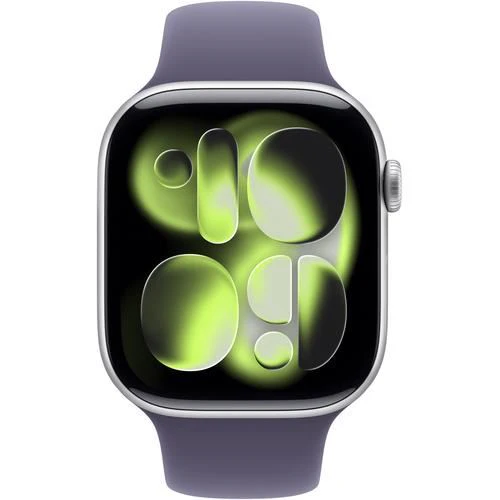 Apple Watch Series 11 GPS - 46mm - Alumínio Prateado | Sport Band - Roxo névoa - M/L - Image 2