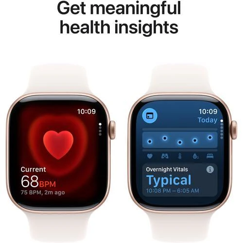 Apple Watch Series 11 GPS - 46mm - Alumínio Rosa Dourado | Sport Band - Rosa leve - M/L - Image 5