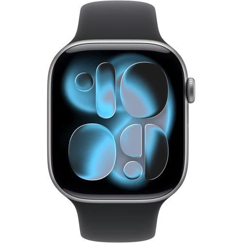 Apple Watch Series 11 GPS - 46mm - Space Grey Aluminium Case | Sport Band - Preto - M/L - Image 2