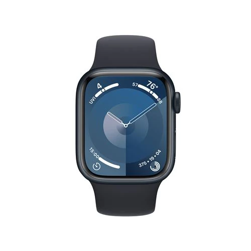 Apple Watch Series 9 GPS 41mm - Cellular - Alumínio Meia-noite | Bracelete Desportiva Meia-noite - S/M - Image 2