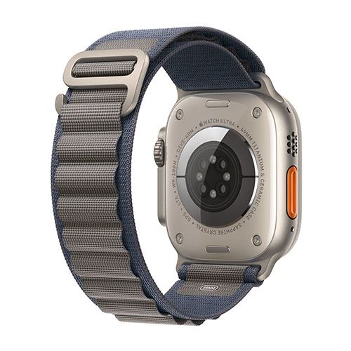 Apple Watch Ultra 2 GPS 49mm - Cellular - Titânio | Bracelete Loop Alpine - Azul - L - Image 3