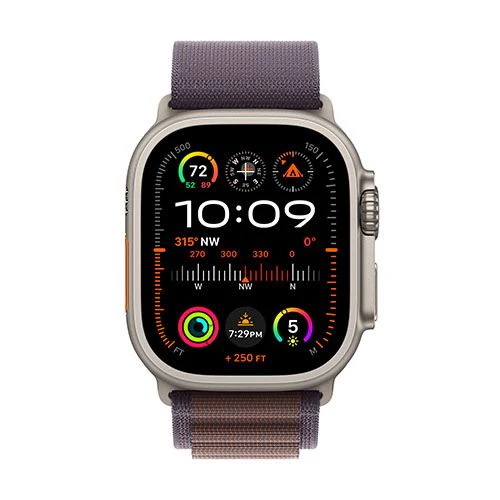 Apple Watch Ultra 2 GPS 49mm - Cellular - Titânio | Bracelete Loop Alpine - Índigo - S - Image 2