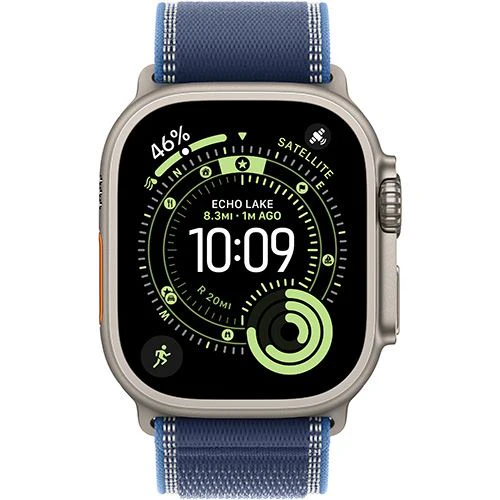 Apple Watch Ultra 3 Cellular - 49mm - Titânio natural | Loop - Azul/azul-vivo - S/M - Image 2