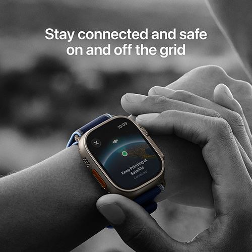 Apple Watch Ultra 3 Cellular - 49mm - Titânio natural | Loop - Azul-claro - L - Image 4