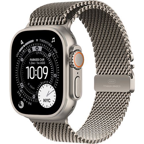 Apple Watch Ultra 3 Cellular - 49mm - Titânio natural | Loop - Natural - M
