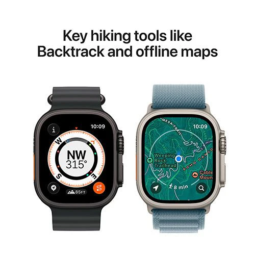 Apple Watch Ultra 3 Cellular - 49mm - Titânio preto | Loop - Preto/Carvão - M/L - Image 6